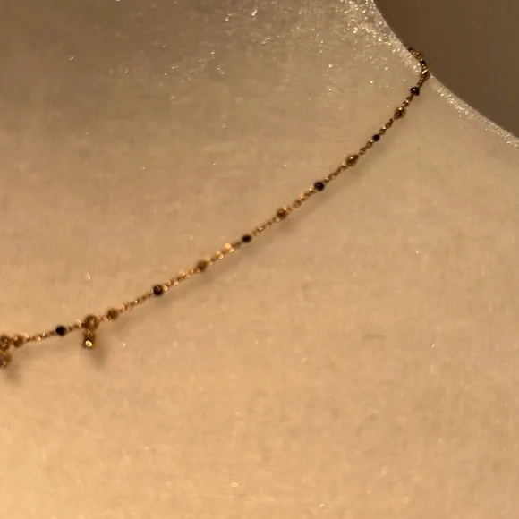 NWT Anthropologie black stone necklace - Picture 7 of 12